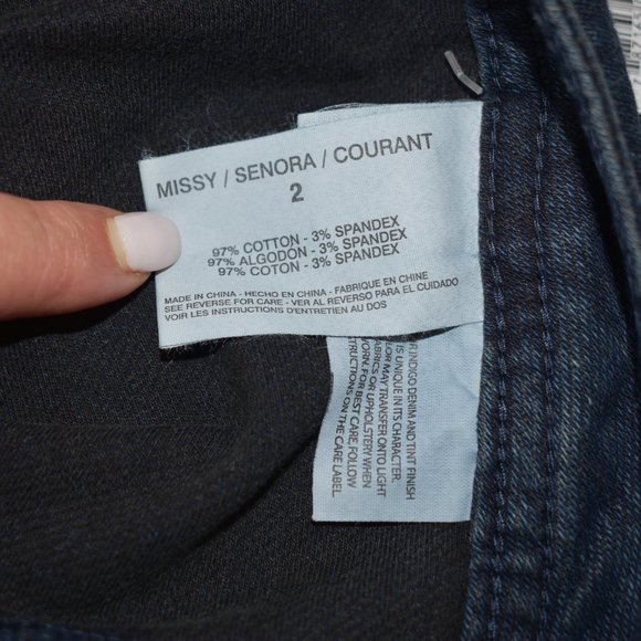 Nine West Vac Dumont Jogger Knit Jeans Size 26 - Picture 10 of 10